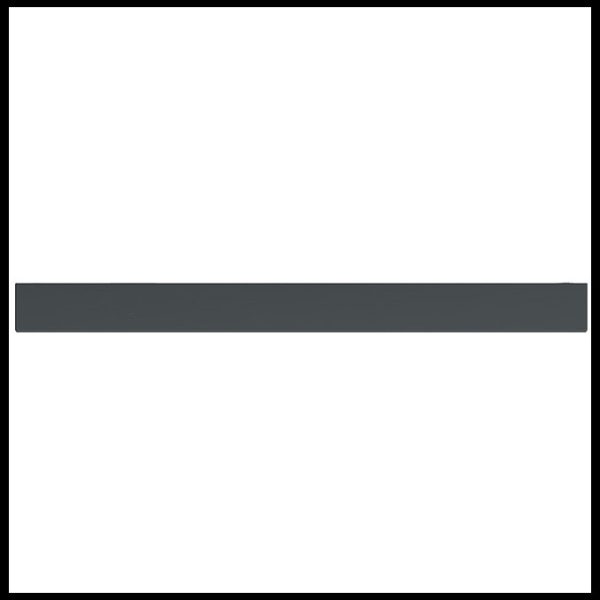 Mode Larsen 800 x 550mm Gloss Grey Bevelled Mirror - Image 2