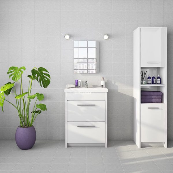 Mode Cass LED Illuminated Mirror 500 x 390mm with Demister - Image 3