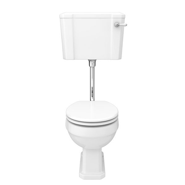 Carlton Low Level Traditional Toilet   Excludes Seat - Image 6