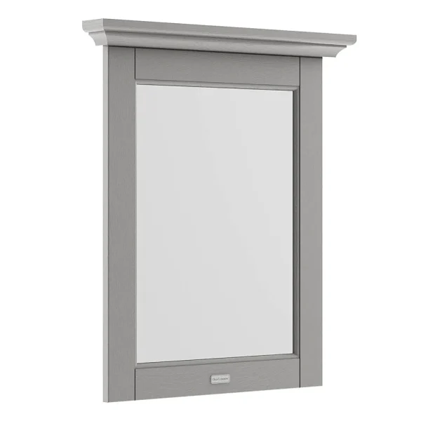 Old London 600mm Flat Mirror   Storm Grey