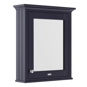 Old London 600mm Mirror Cabinet   Twilight Blue