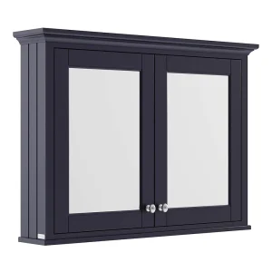 Old London 1050mm Mirror Cabinet   Twilight Blue