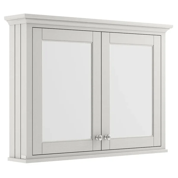 Old London 1050mm Mirror Cabinet   Timeless Sand