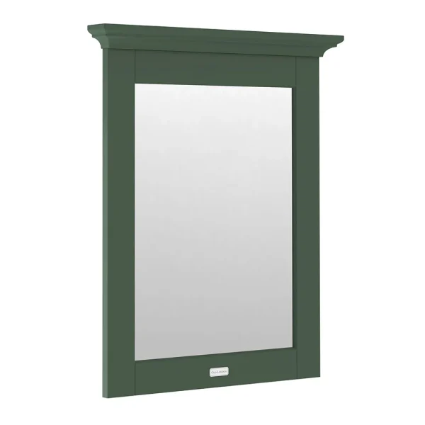 Old London 600mm Flat Mirror   Hunter Green