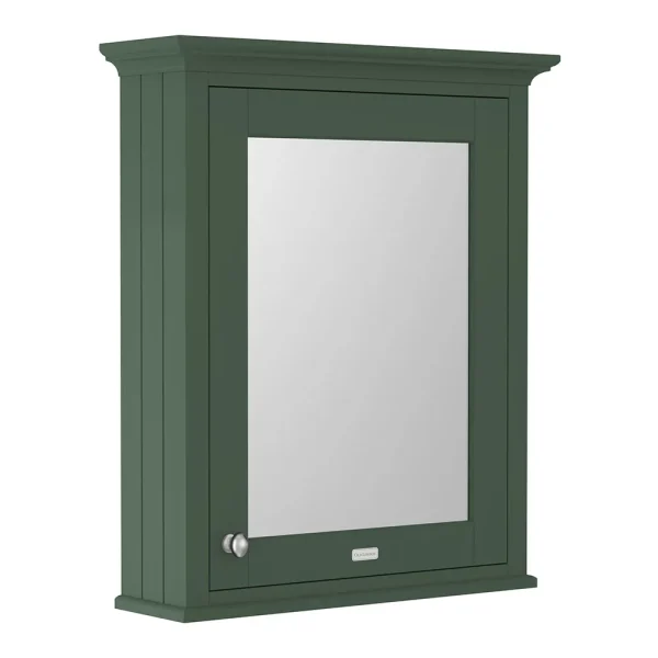 Old London 600mm Mirror Cabinet   Hunter Green