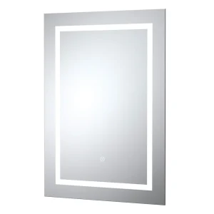 Hudson Reed Prisma 500mm LED Touch Sensor Mirror with Demister Pad