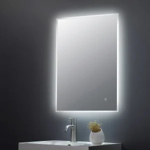 Hudson Reed Leva 500 x 700 Illuminated Mirror w. Touch Sensor