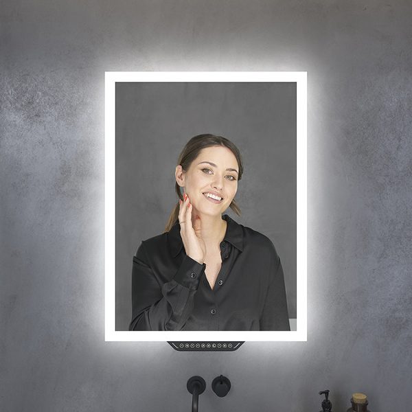 Luka Illuminated Smart Mirror with Alexa Built in - Image 2