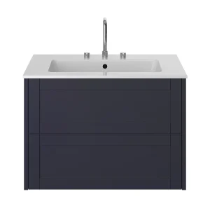 Heritage Lynton Midnight Blue 800mm Wall Hung Vanity Unit