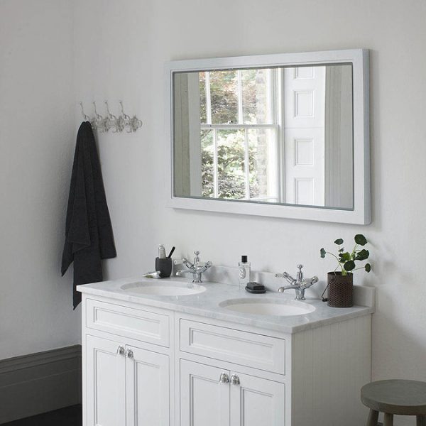 Burlington Framed 120 Mirror with LED Illumination   Classic Grey - Image 2