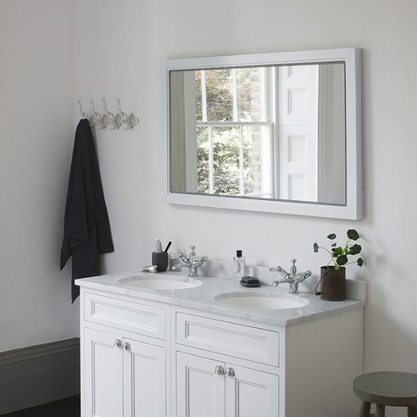 Burlington Framed 120 Mirror with LED Illumination   Dark Olive - Image 2