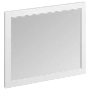 Burlington Framed 90 Mirror   Matt White