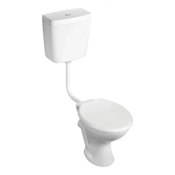 Armitage Shanks Sandringham 21 Magnia Low Level WC with Push Button Flush + Seat