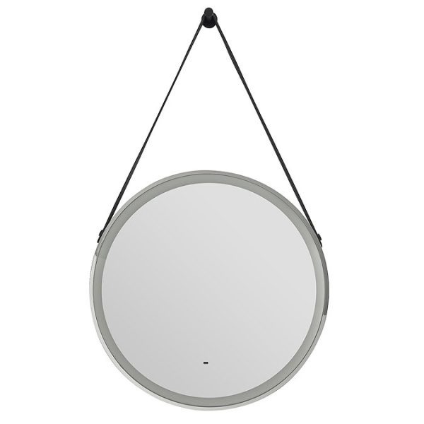 Heritage Amberley Chrome 590mm Illuminated Circular Mirror with Demister Pad - Image 3