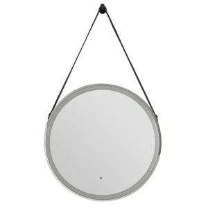 Heritage Amberley Chrome 800mm Illuminated Circular Mirror with Demister Pad