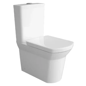 Hudson Reed Maya BTW Close Coupled Toilet + Soft Close Seat