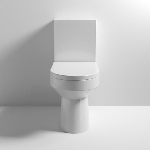 Metro Fully BTW Close Coupled Toilet + Soft Close Seat - Image 2
