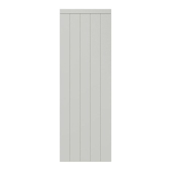 Chatsworth 690mm Grey 2 Door Mirror Cabinet - Image 2