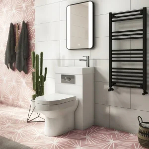 Metro Combined Two In One Wash Basin & Toilet (500mm wide x 300mm)