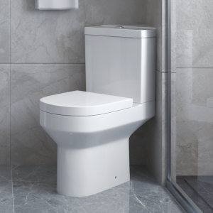 Metro Modern Corner Toilet + Soft Close Seat