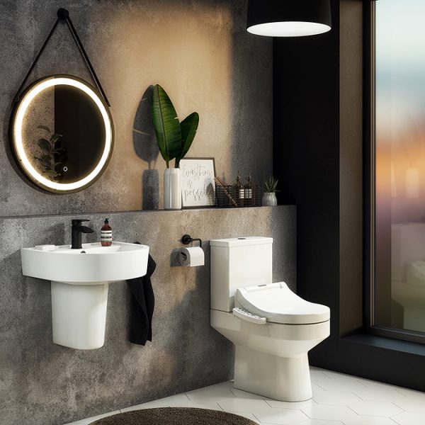 Metro Smart Toilet with Bidet Wash Function, Heated Seat + Dryer - Image 6