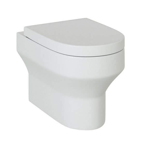 Metro Rimless Wall Hung Pan & Soft Close Seat - Image 4