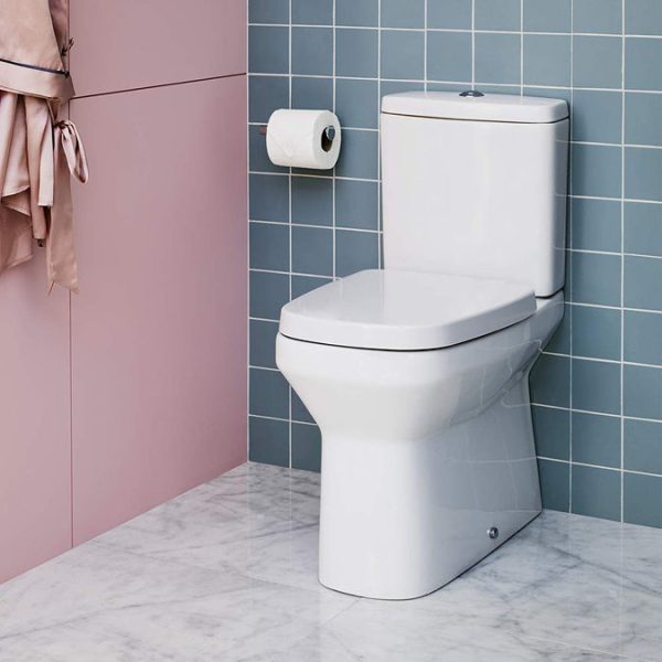 Britton MyHome Close Coupled Back to Wall Toilet + Soft Close Seat - Image 2