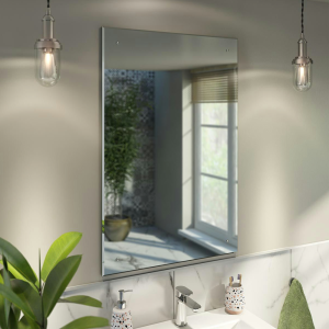Accents Bevelled 900 x 600mm Edge Drilled Bathroom Mirror