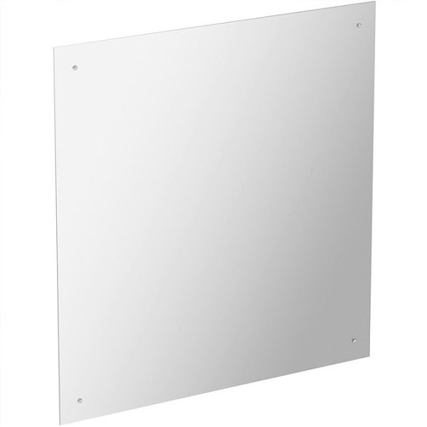 Accents 600 x 600mm Square Bevelled Edge Drilled Bathroom Mirror - Image 4