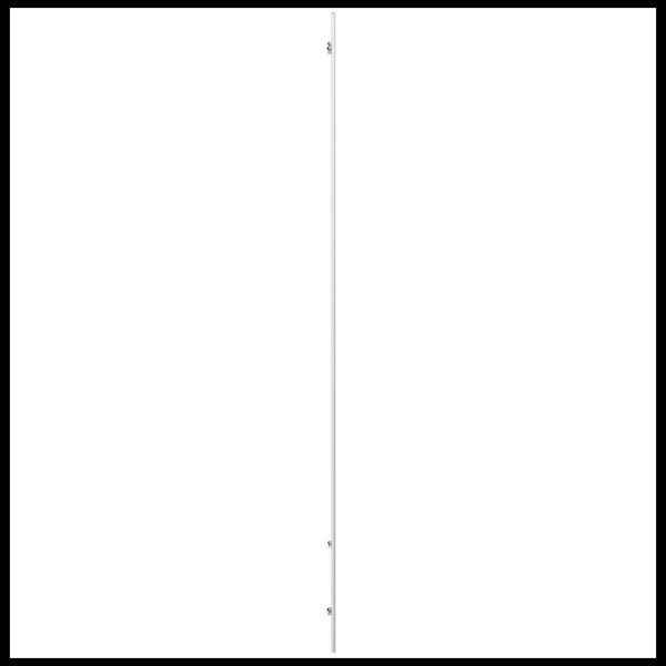 Accents 600 x 600mm Square Bevelled Edge Drilled Bathroom Mirror - Image 2