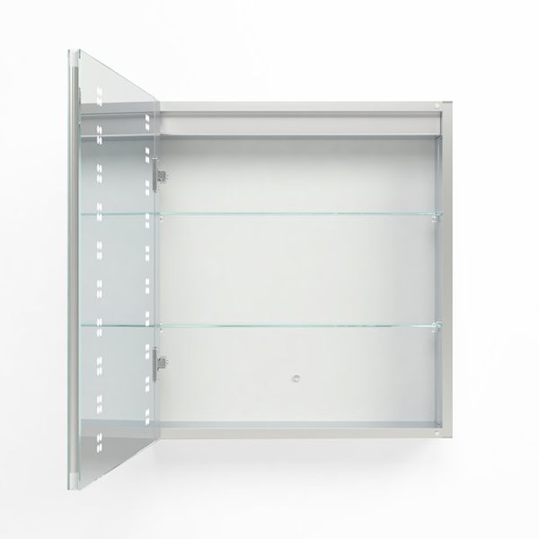 Toreno 550 x 600mm LED Illuminated Mirror Cabinet with Motion Sensor - Image 6