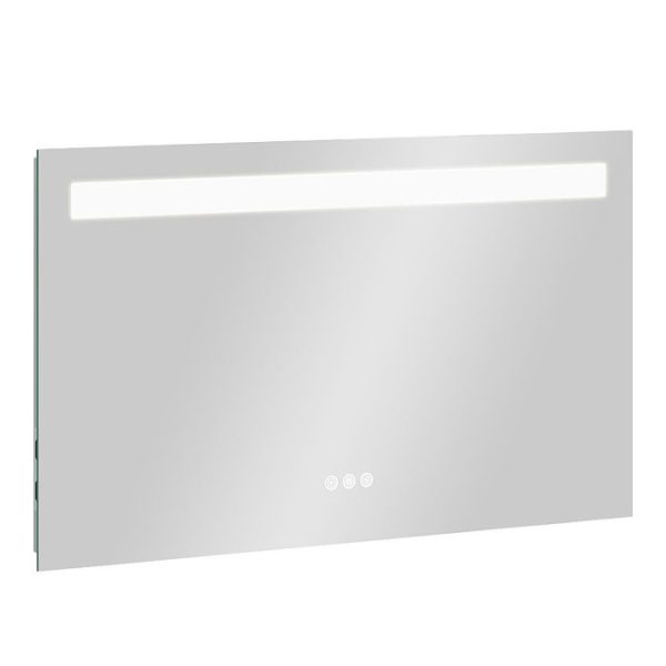 Toreno 1000 x 600mm Landscape LED Back lit Bluetooth Mirror with Touch Sensor and Anti Fog - Image 3