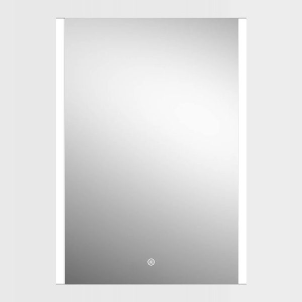 Arezzo 500 x 700mm LED Illuminated Mirror Cabinet with Anti Fog, Dimmer, Touch Sensor and Shaver Socket - Image 3