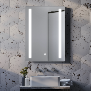Toreno 500x700mm LED Illuminated Mirror with Dimmer and Touch Sensor