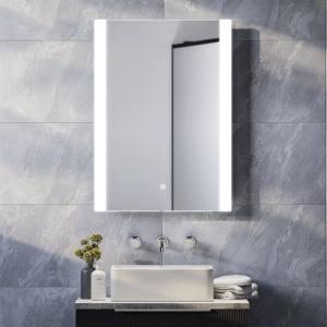 Arezzo 500x700mm LED Illuminated Mirror with Anti Fog, Dimmer and Touch Sensor