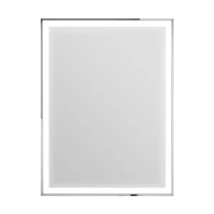 Heritage Kingston Chrome 400 x 800mm Illuminated Rectangle Mirror with Demister Pad