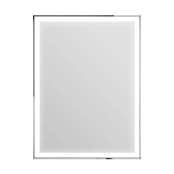 Heritage Kingston Chrome 400 x 800mm Illuminated Rectangle Mirror with Demister Pad