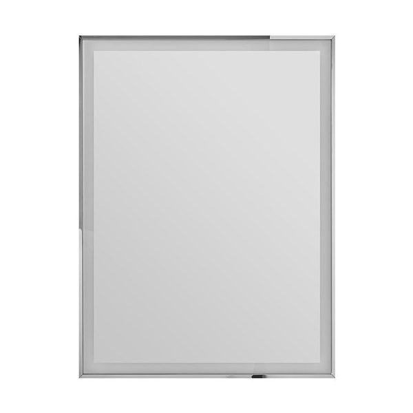 Heritage Kingston Chrome 400 x 800mm Illuminated Rectangle Mirror with Demister Pad - Image 2