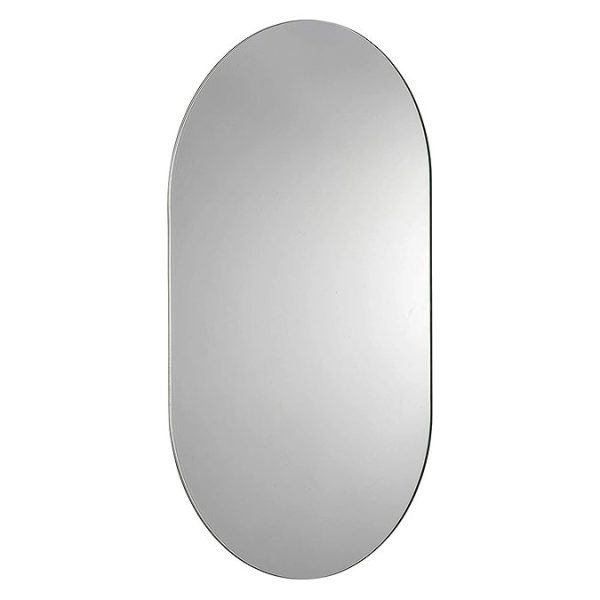 Croydex Harrop Hang N Lock Rounded Rectangle Mirror 650 x 400mm - Image 2