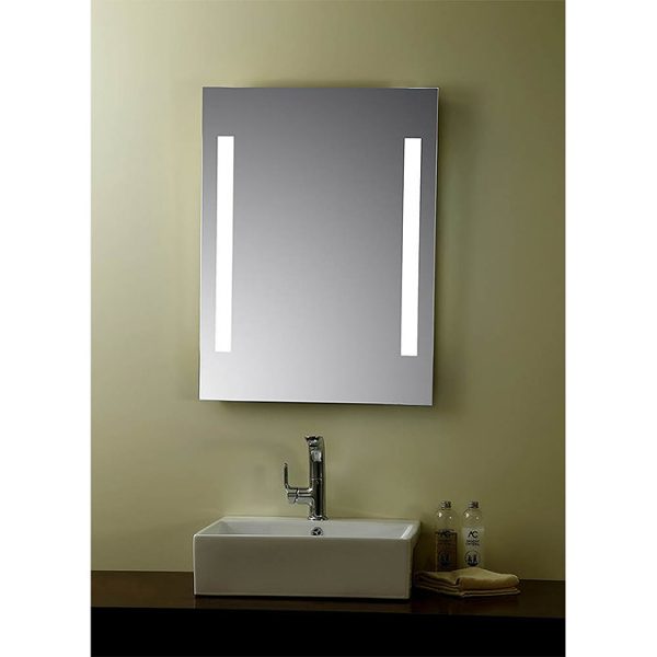 Croydex Henbury Hang N Lock Illuminated Mirror with Demister Pad 700 x 500mm - Image 4