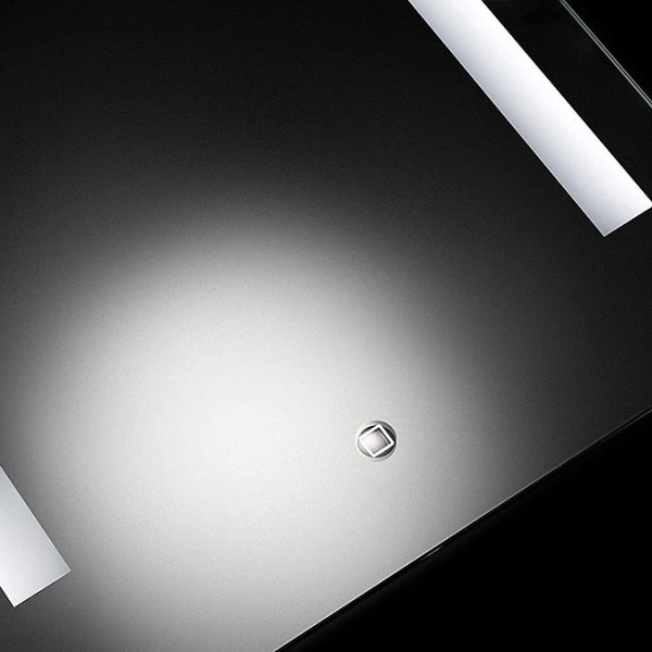 Croydex Henbury Hang N Lock Illuminated Mirror with Demister Pad 700 x 500mm - Image 5