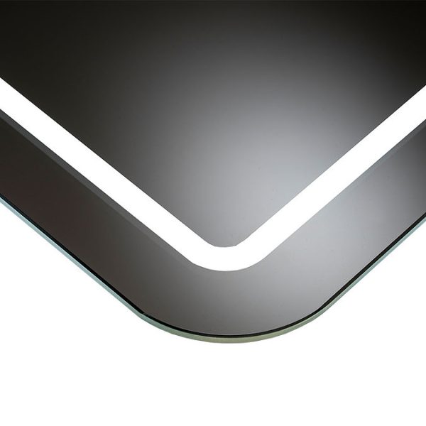 Croydex Chawston Hang N Lock Illuminated Mirror with Demister Pad 700 x 500mm - Image 3