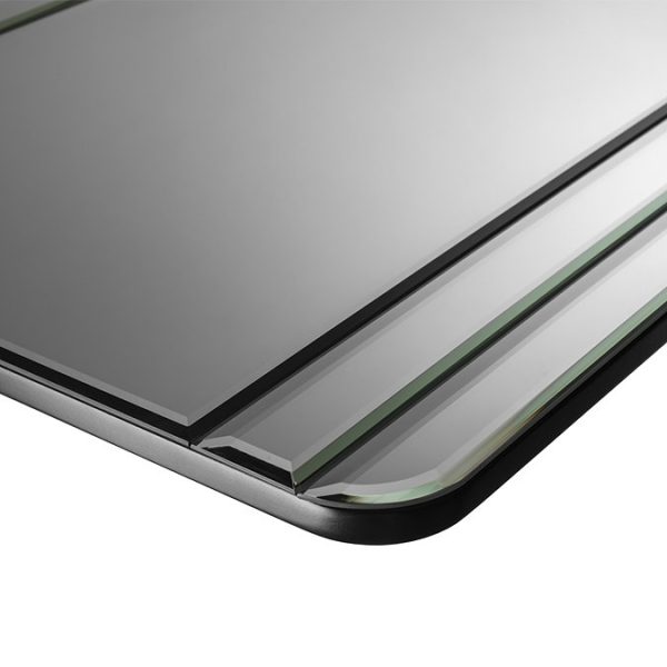 Croydex 700 x 500mm Art Deco Bevelled Mirror - Image 5