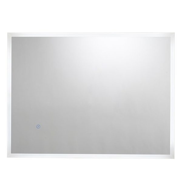 Croydex Hang N Lock Illuminated Mirror with Shaver Socket   800 x 600mm - Image 6