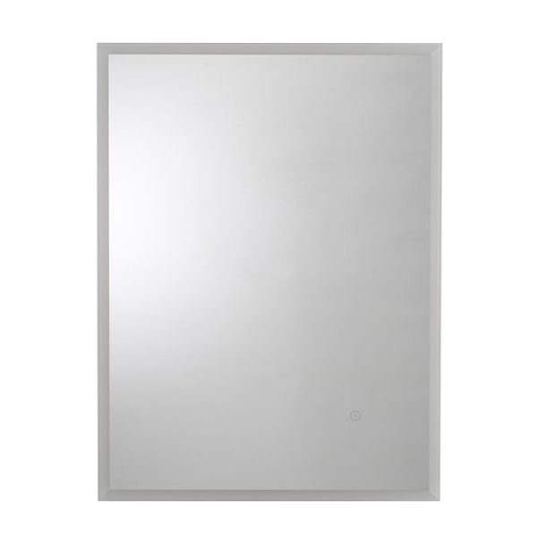 Croydex Hang N Lock Illuminated Mirror with Shaver Socket   800 x 600mm - Image 4