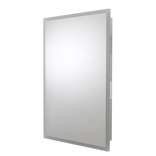 Croydex Hang N Lock Illuminated Mirror with Shaver Socket   800 x 600mm - Image 8