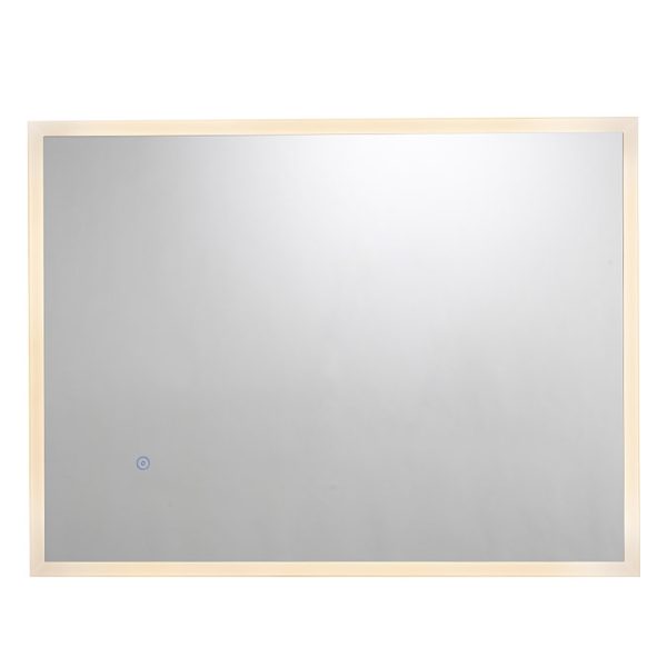 Croydex Hang N Lock Illuminated Mirror with Shaver Socket   800 x 600mm - Image 7