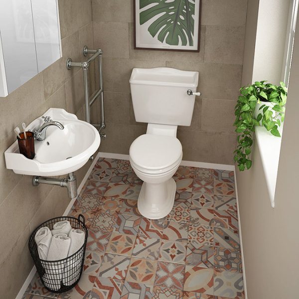 Monaco Traditional Toilet with Soft Close Seat - Image 7