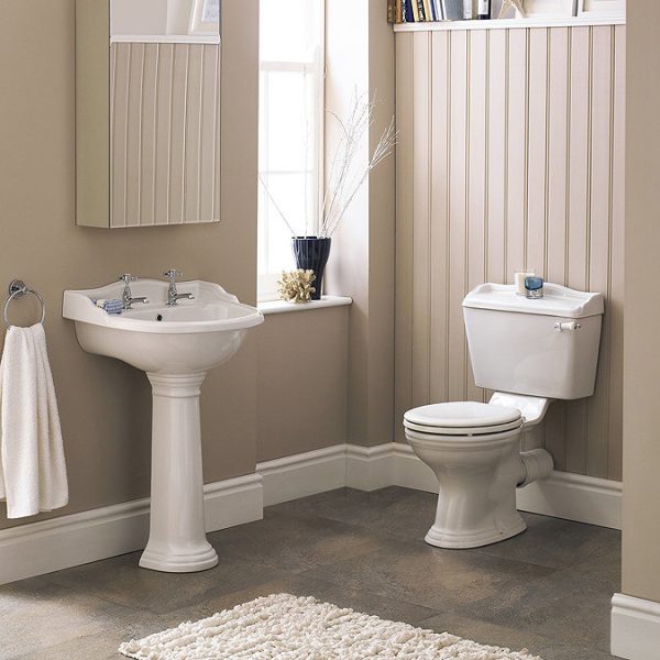 Monaco Traditional Toilet with Soft Close Seat - Image 2
