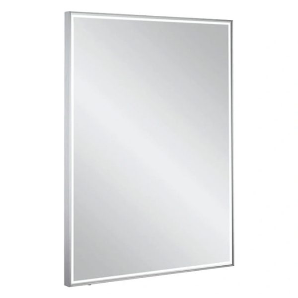 Crosswater MPRO 600 x 800mm Illuminated Mirror   Brushed Stainless Steel - Image 3